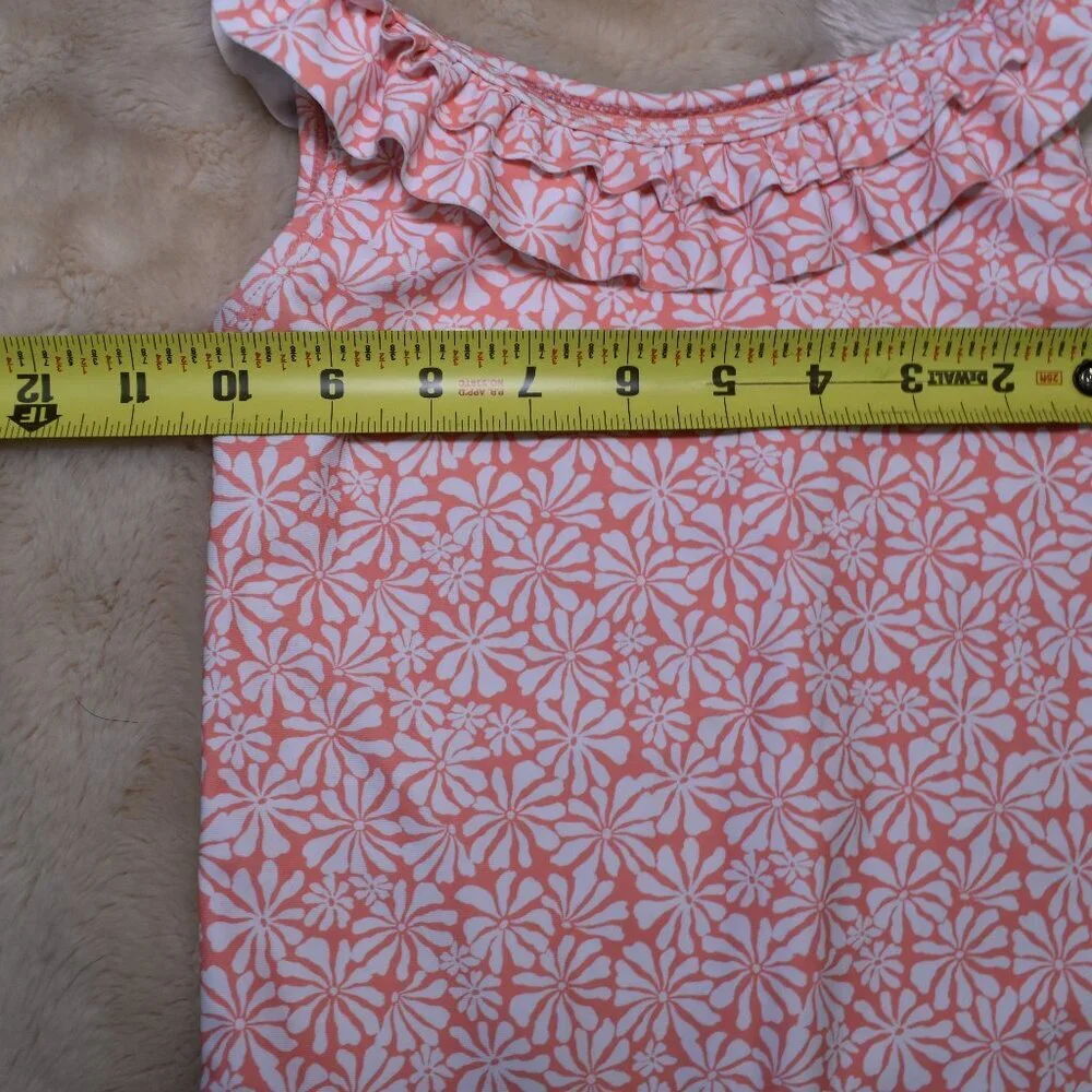 Snapper Rock Girls Swim Board Shorts and Bathing Suit Size 8 Tropical Floral